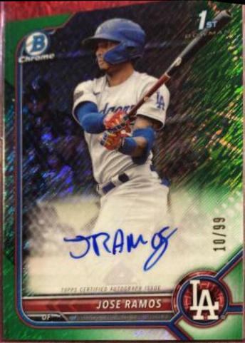 Jose Ramos [Green Refractor] #CPA-JRS