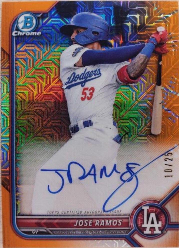 Jose Ramos [Orange Refractor] #CPA-JRS