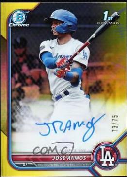 Jose Ramos [Yellow Refractor] #CPA-JRS