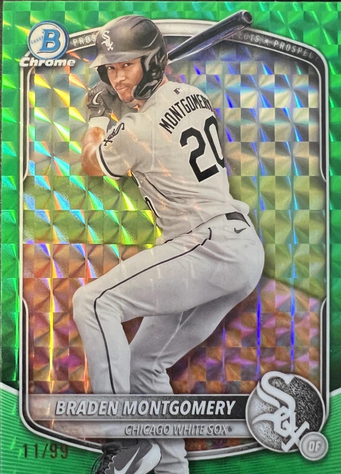Braden Montgomery [Green Geometric] #BCP-132