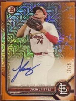 Joshua Baez [Orange Refractor] #CPA-JB