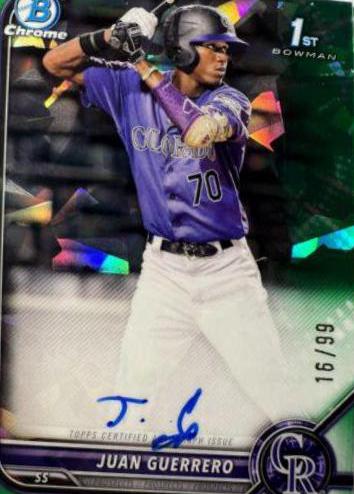 Juan Guerrero [Green Atomic Refractor] #CPA-JGO