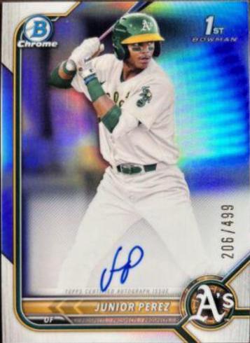 Junior Perez [Refractor] #CPA-JP