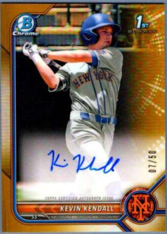 Kevin Kendall [Gold Refractor] #CPA-KK
