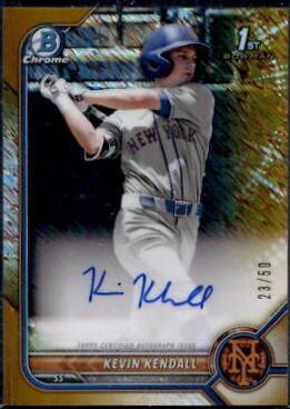 Kevin Kendall [Gold Shimmer Refractor] #CPA-KK