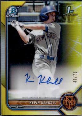 Kevin Kendall [Yellow Refractor] #CPA-KK