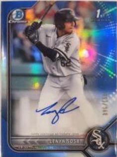Lenyn Sosa [Blue Refractor] #CPA-LS