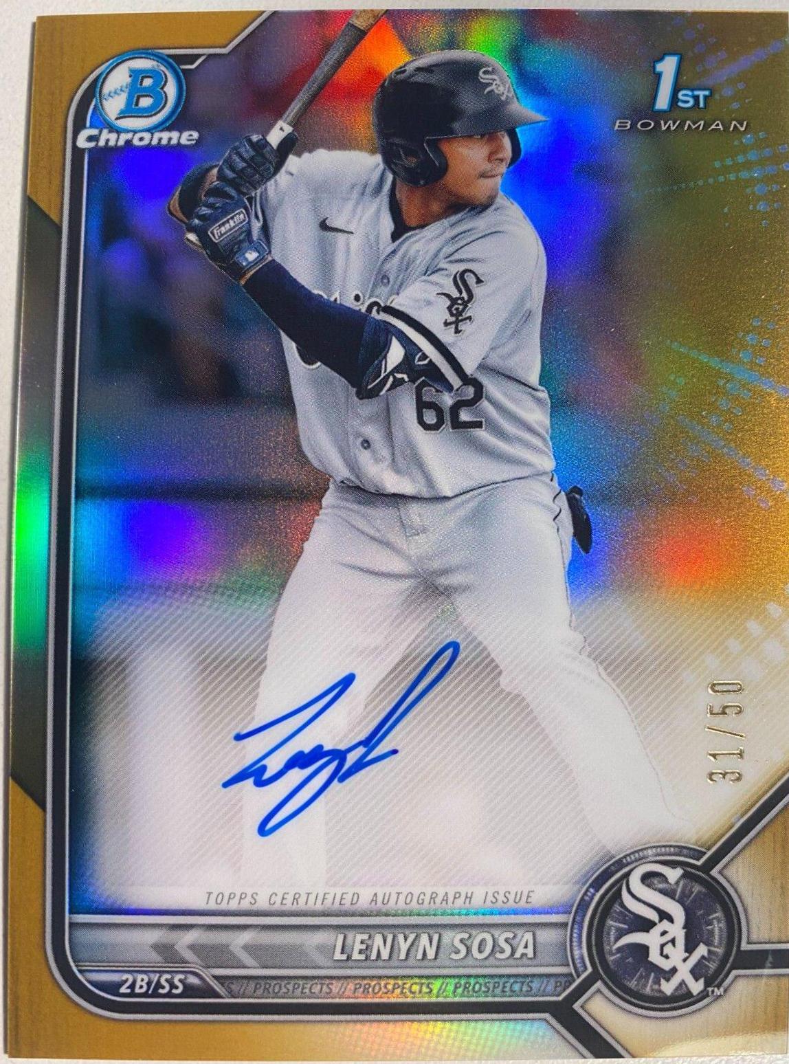 Lenyn Sosa [Gold Refractor] #CPA-LS