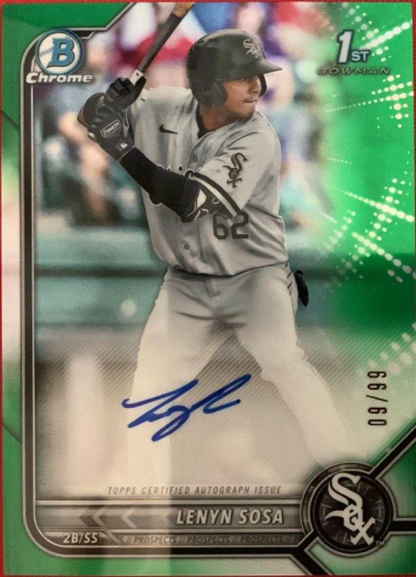 Lenyn Sosa [Green Refractor] #CPA-LS