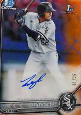 Lenyn Sosa [Orange Refractor] #CPA-LS