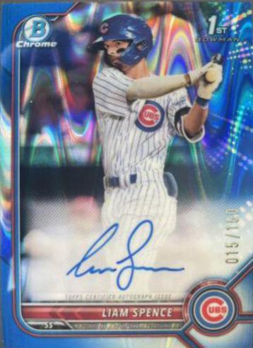 Liam Spence [Blue RayWave Refractor] #CPA-LS