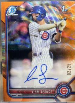 Liam Spence [Orange Refractor] #CPA-LS