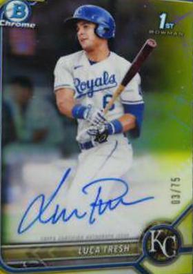 Luca Tresh [Yellow Refractor] #CPA-LTS
