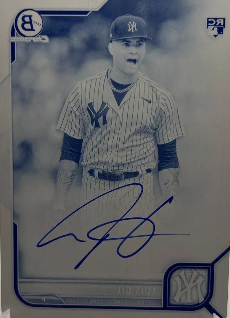 Luis Gil [Cyan Printing Plate] #CRA-LG
