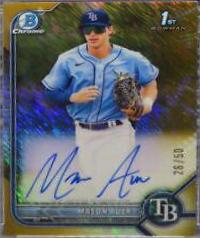 Mason Auer [Gold Shimmer Refractor] #CPA-MA