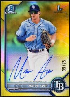 Mason Auer [Yellow Refractor] #CPA-MA
