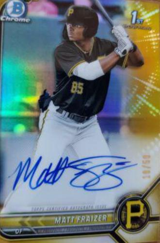 Matt Fraizer [Gold Refractor] #CPA-MF