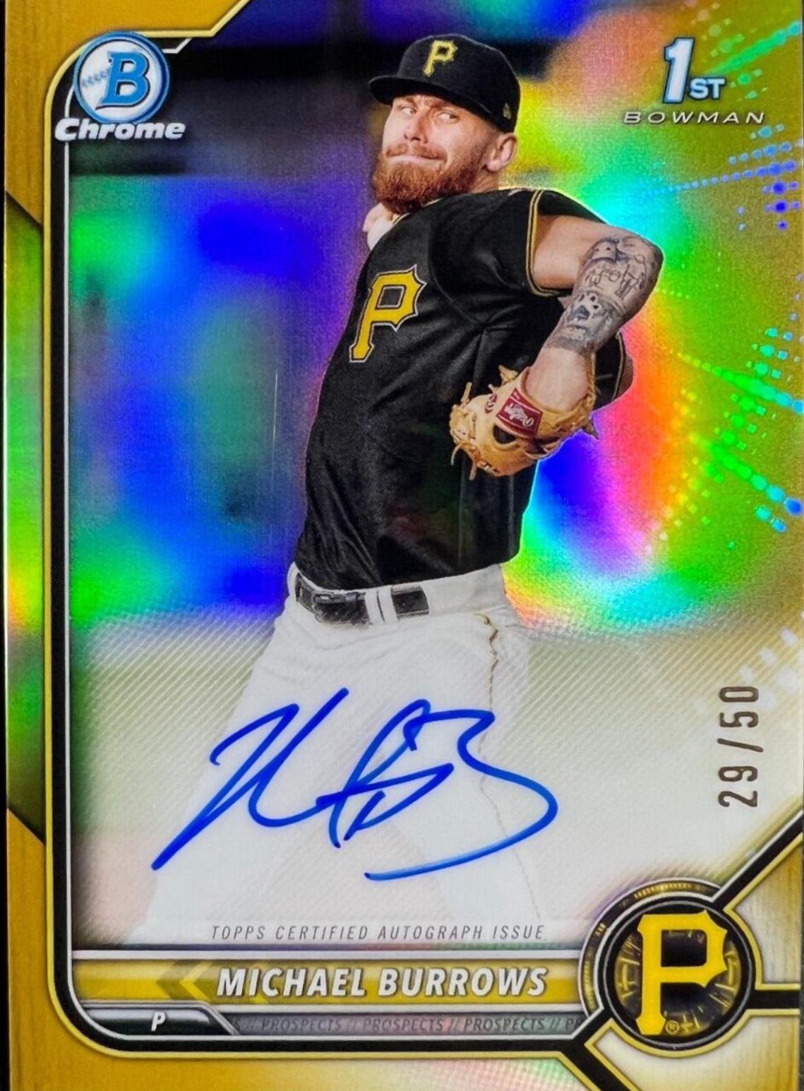 Michael Burrows [Gold Refractor] #CPA-MB