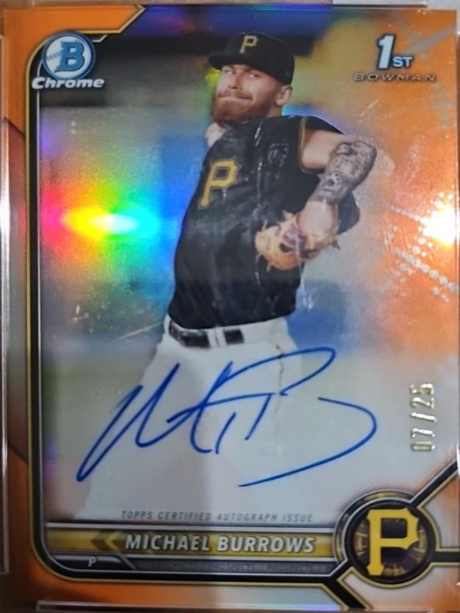 Michael Burrows [Orange Refractor] #CPA-MB