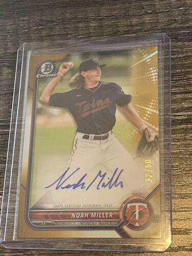 Noah Miller [Gold Refractor] #CPA-NM