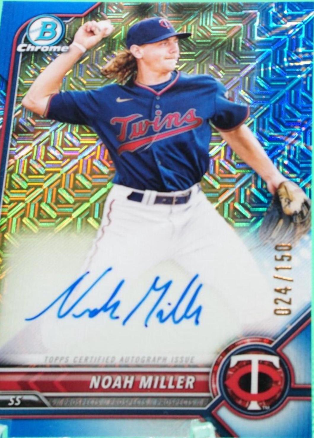 Noah Miller [HTA Choice Refractor] #CPA-NM