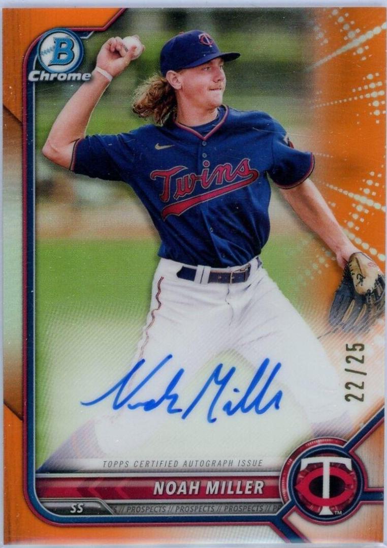 Noah Miller [Orange Refractor] #CPA-NM