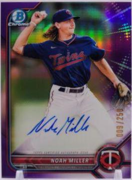 Noah Miller [Purple Refractor] #CPA-NM