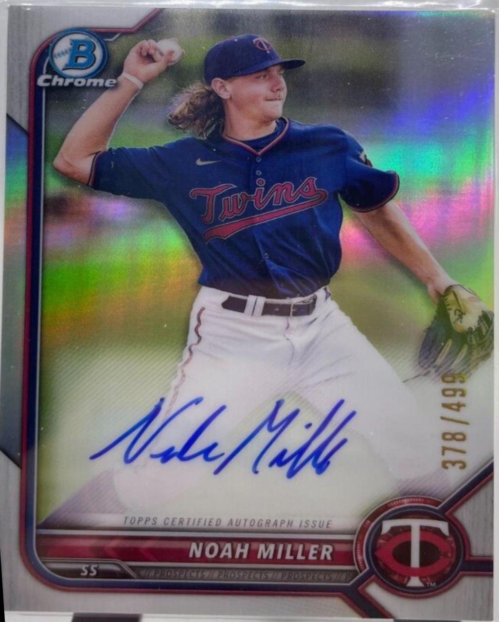 Noah Miller [Refractor] #CPA-NM