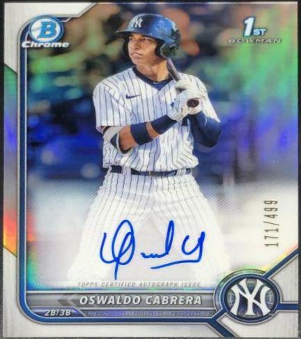 Oswaldo Cabrera [Refractor] #CPA-OC