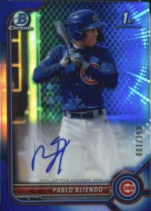 Pablo Aliendo [Blue Refractor] #CPA-PA
