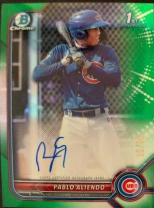 Pablo Aliendo [Green Refractor] #CPA-PA