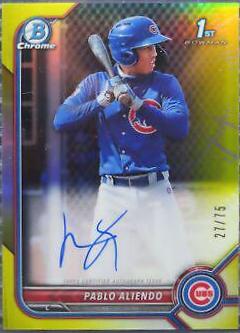 Pablo Aliendo [Yellow Refractor] #CPA-PA