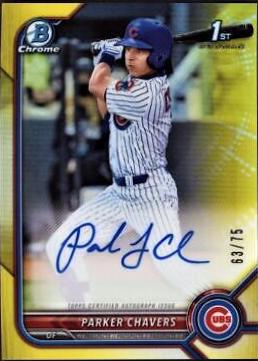 Parker Chavers [Yellow Refractor] #CPA-PC