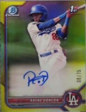 Rayne Doncon [Yellow Refractor] #CPA-RD