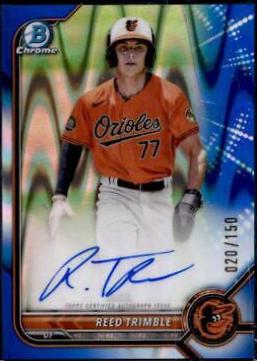 Reed Trimble [Blue RayWave Refractor] #CPA-RT