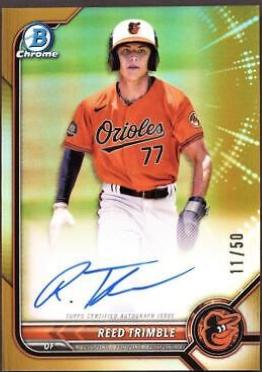 Reed Trimble [Gold Refractor] #CPA-RT