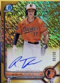 Reed Trimble [Gold Shimmer Refractor] #CPA-RT