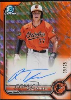 Reed Trimble [Orange Wave Refractor] #CPA-RT