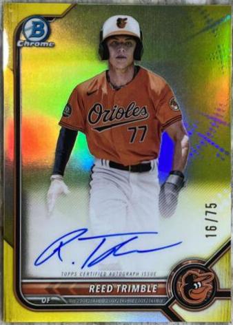 Reed Trimble [Yellow Refractor] #CPA-RT