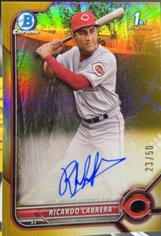 Ricardo Cabrera [Gold Refractor] #CPA-RCA