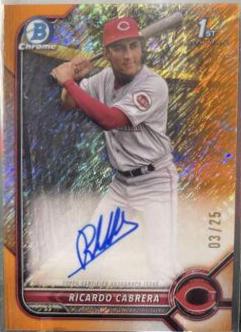 Ricardo Cabrera [Orange Refractor] #CPA-RCA