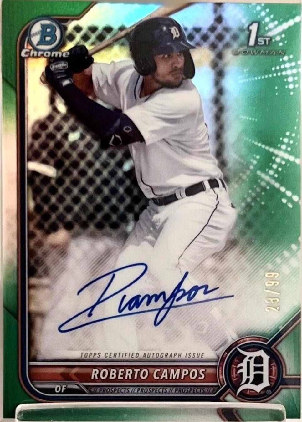 Roberto Campos [Green Refractor] #CPA-RCS
