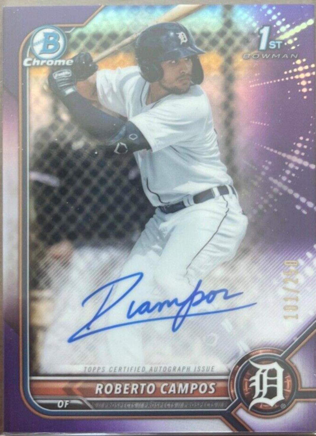 Roberto Campos [Purple Refractor] #CPA-RCS