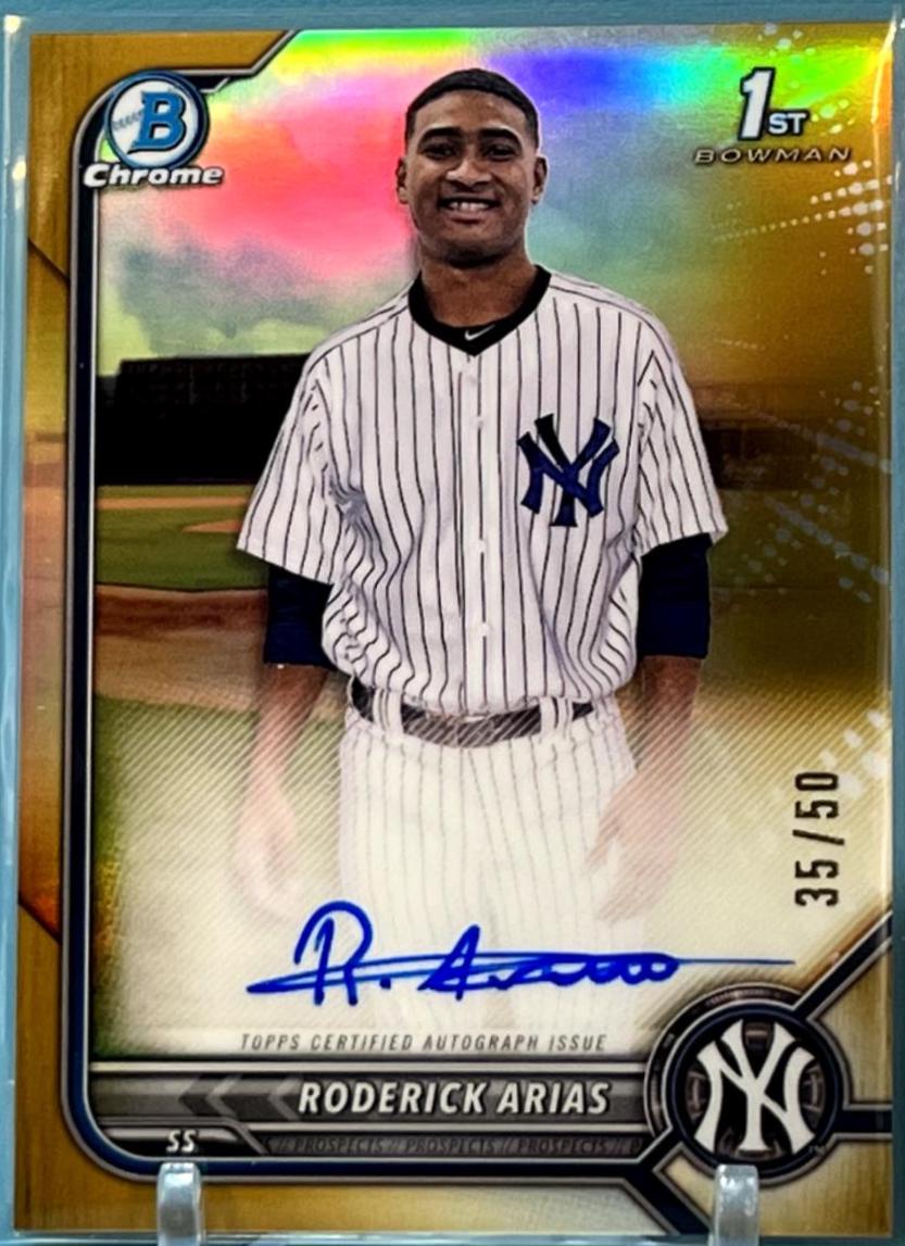 Roderick Arias [Gold Refractor] #CPA-RA
