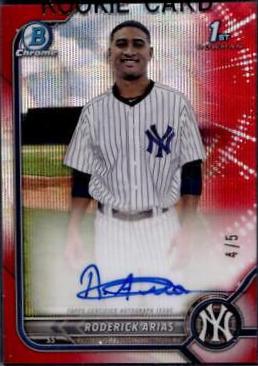 Roderick Arias [Red Wave Refractor] #CPA-RA