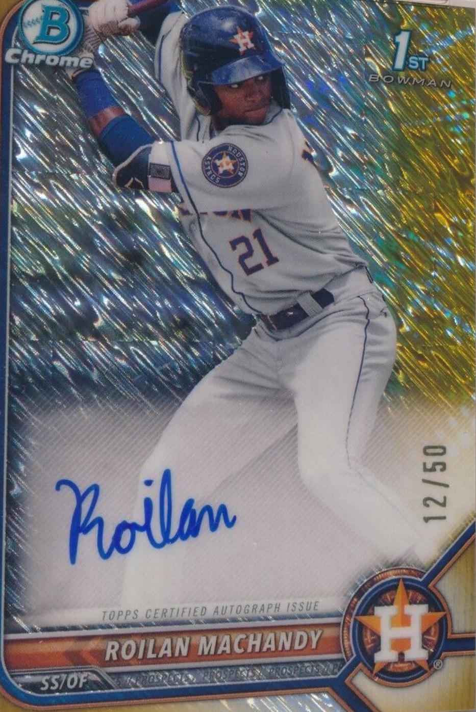 Roilan Machandy [Gold Shimmer Refractor] #CPA-RM