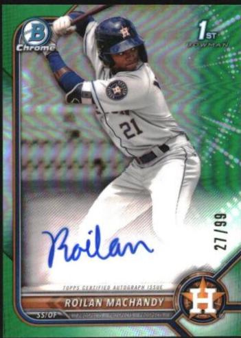 Roilan Machandy [Green Refractor] #CPA-RM