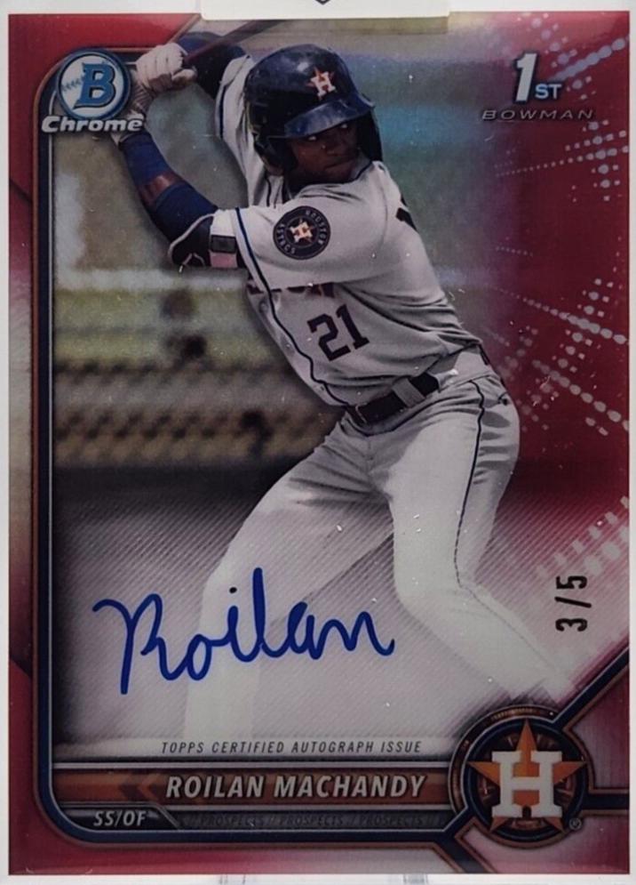 Roilan Machandy [Red Refractor] #CPA-RM