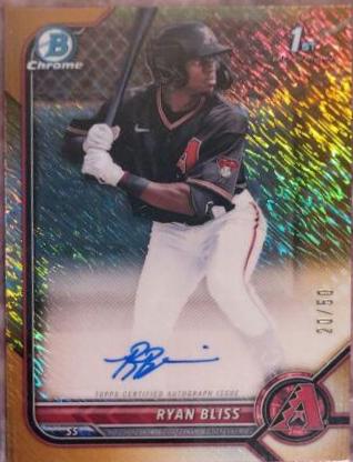 Ryan Bliss [Gold Refractor] #CPA-RB