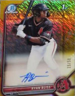Ryan Bliss [Gold Shimmer Refractor] #CPA-RB